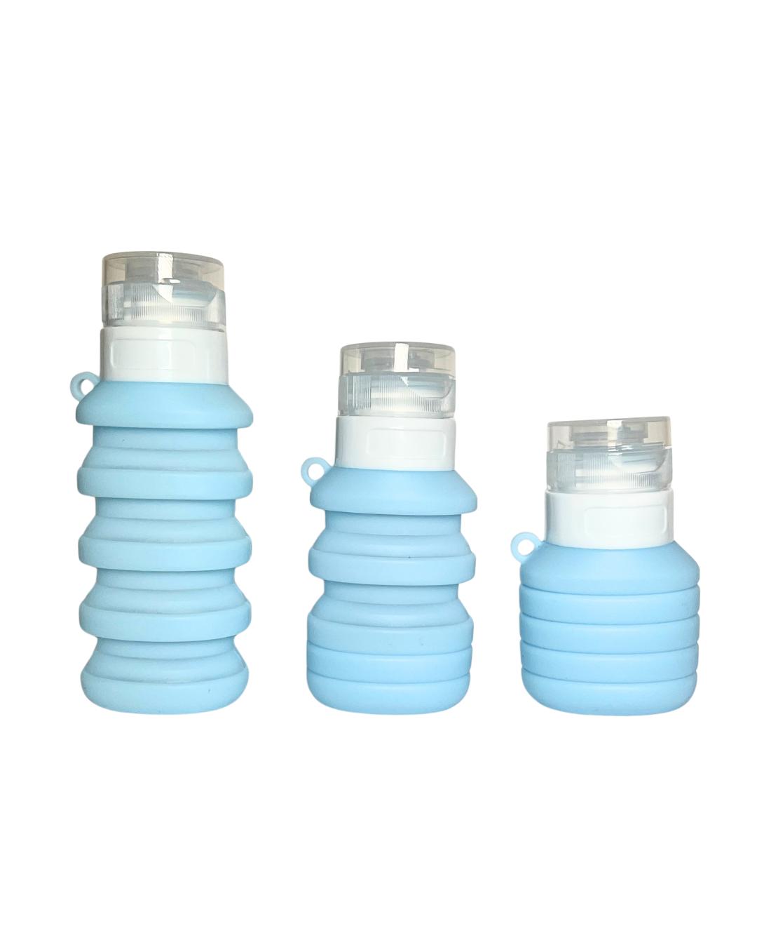 Botella Plegable de Silicona 150 ml – Ideal para Viaje