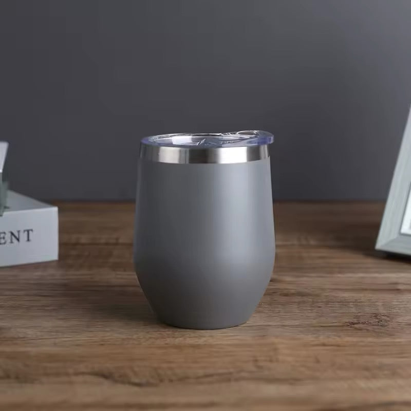 MUG TAZA COCTEL - HUEVO- ACERO 300 ml