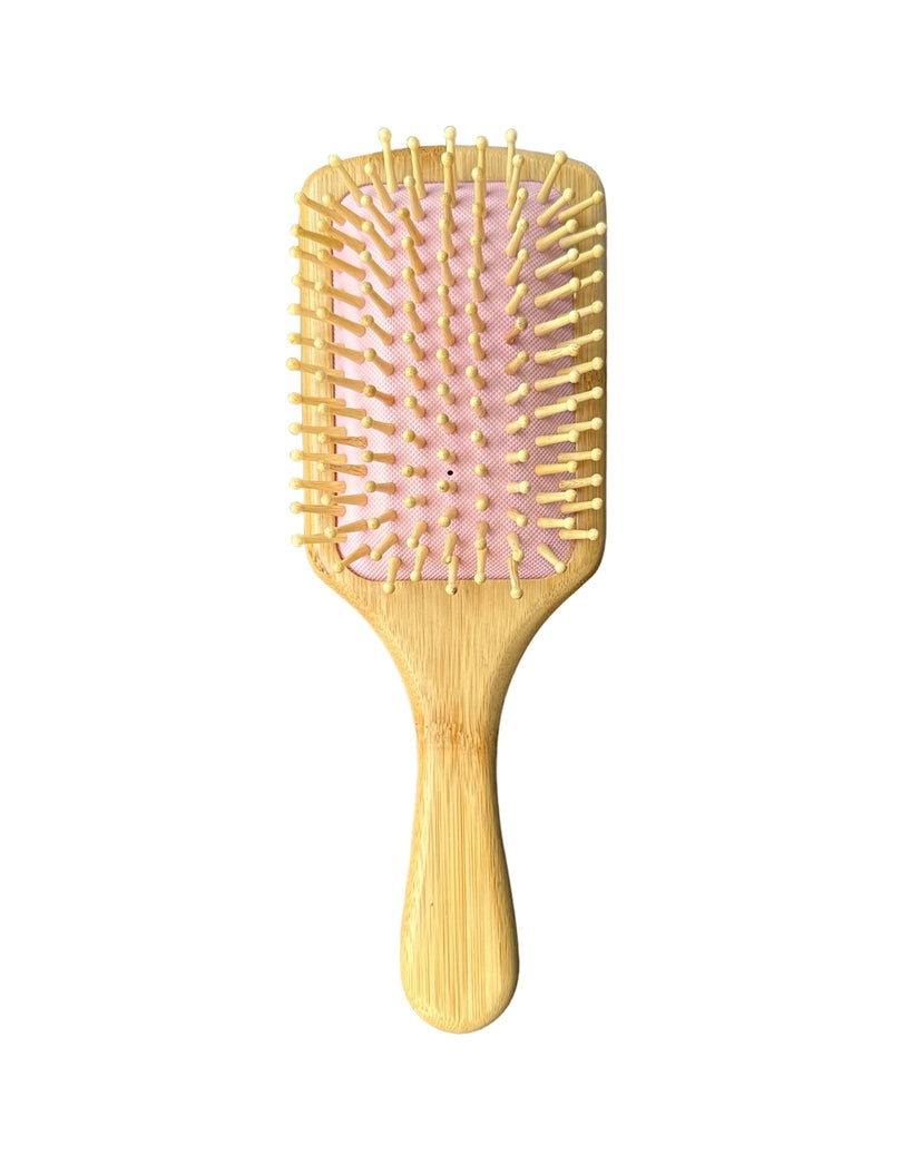 Peine LISO de Bambú Natural con Cerdas Suaves