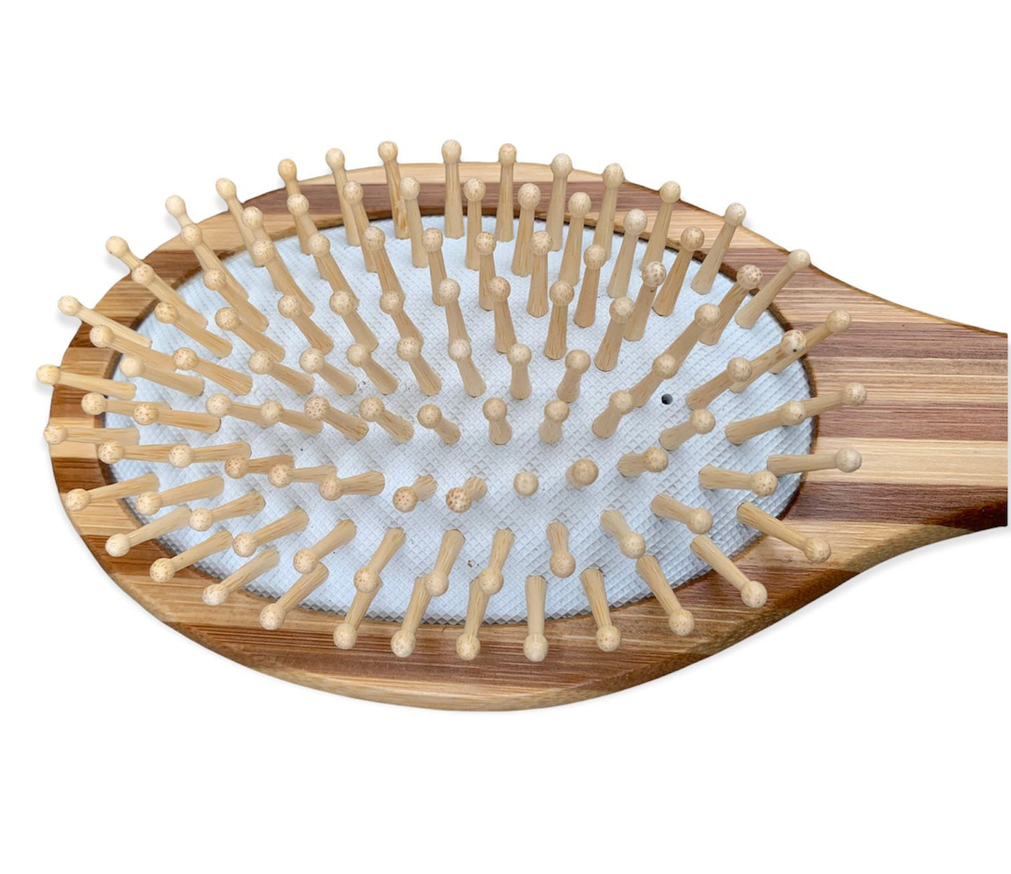 Cepillo para Peinar Ovalado Cerda Redonda - Bambú