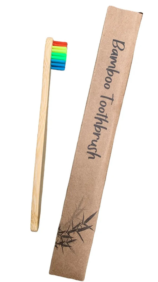 Cepillo de Bambú NIÑOS + Caja de Cartón