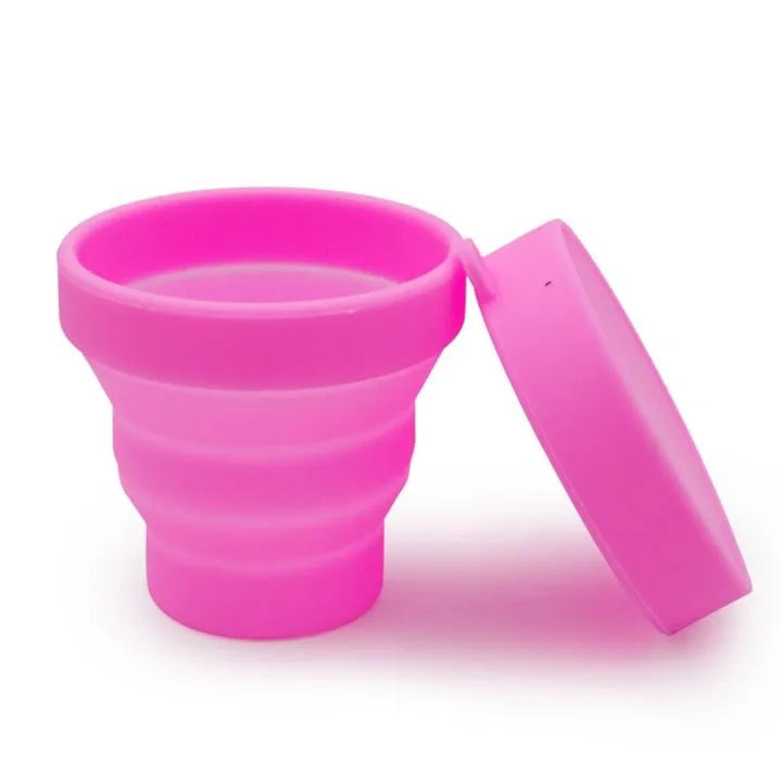 Vaso Plegable Para Copa Menstrual