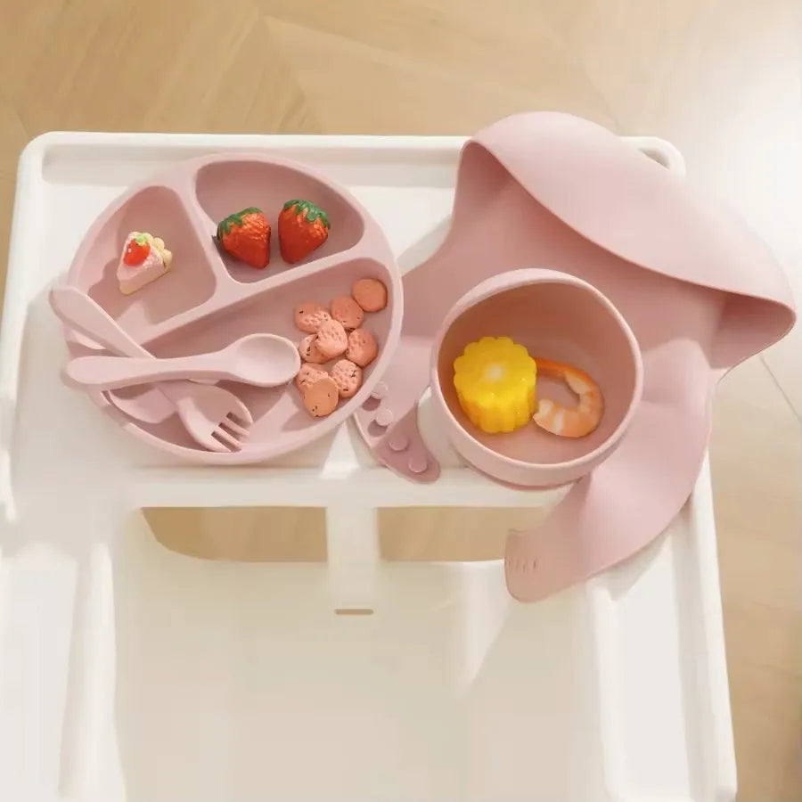Vajilla Silicona para bebes