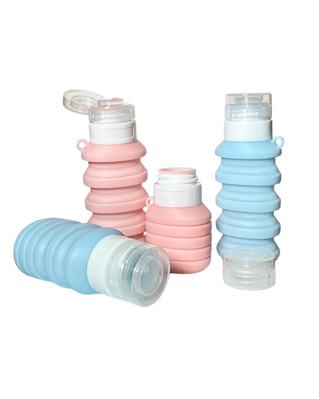 Botella Plegable de Silicona 150 ml – Ideal para Viaje