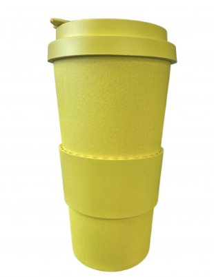 Mug Color Solido - Fibra de Bambú