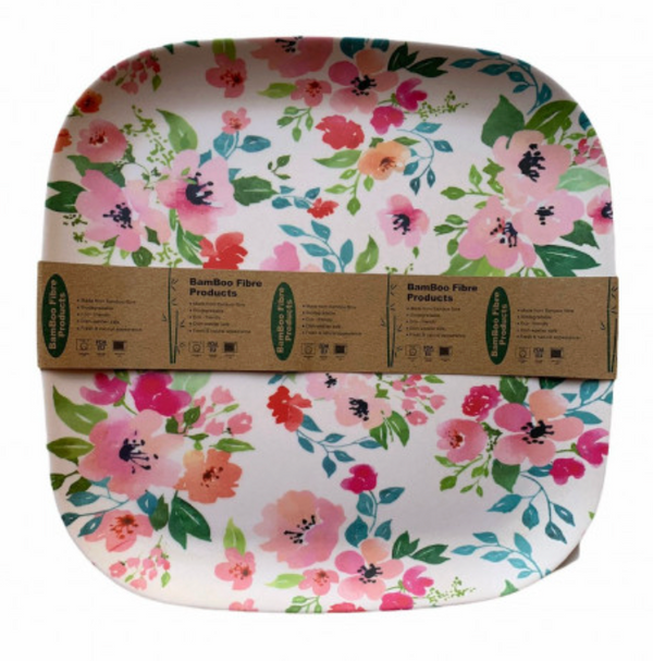 Set Platos x6 - Fibra de Bambú