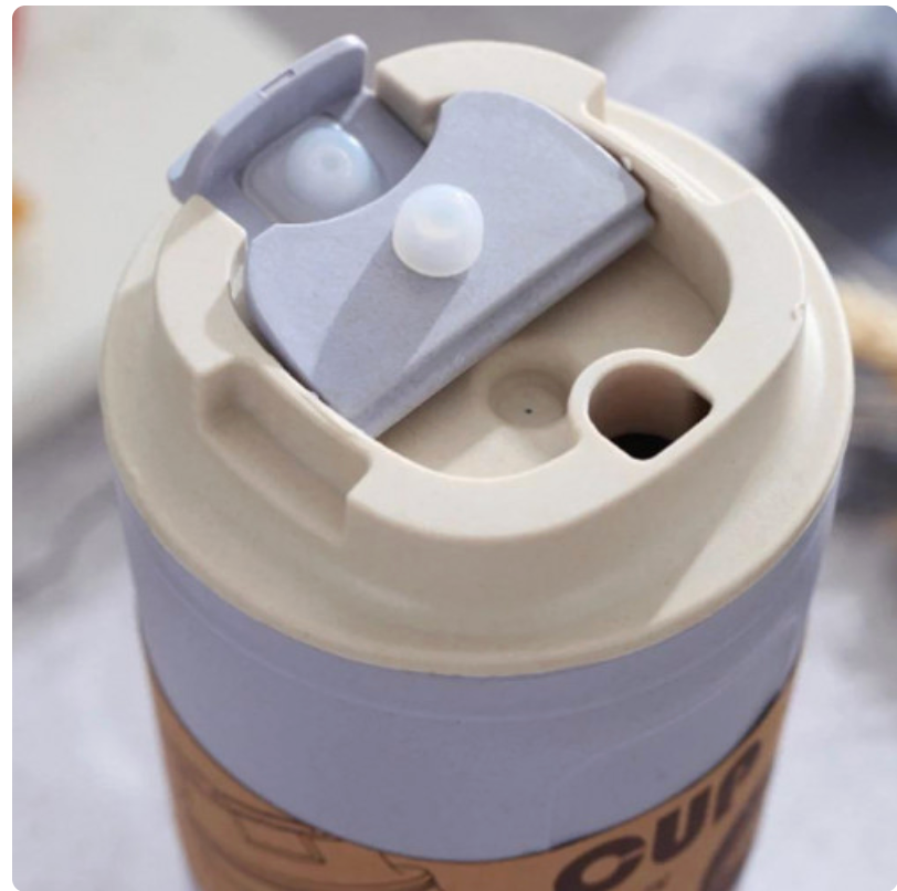 Termo Antiderrames 420 m - Fibra de Trigo