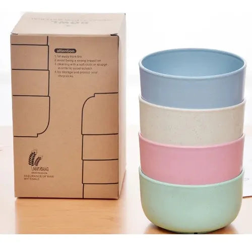 Bowl X4 Colores en Caja