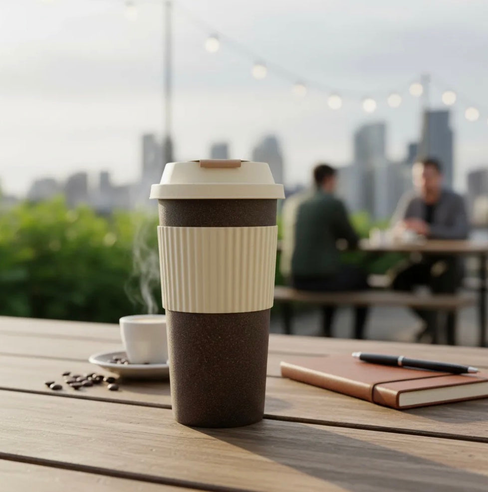MUG MACA FIBRA CAFÉ ECOLOGICO