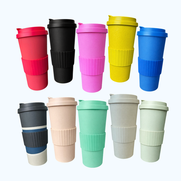 Mug Color Solido - Fibra de Bambú