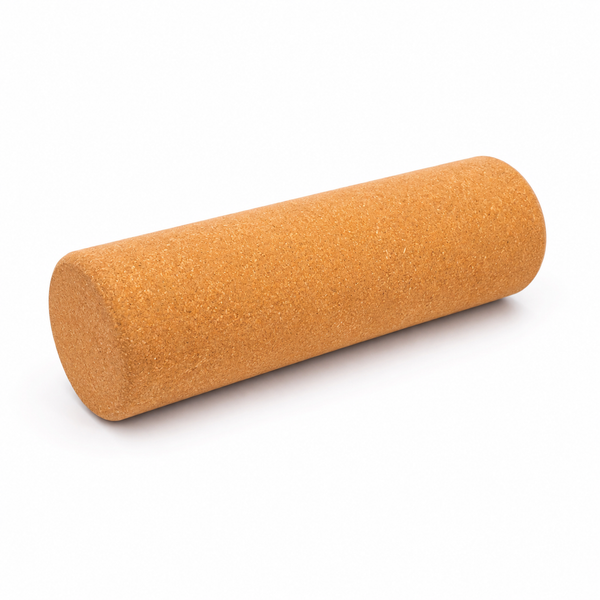 RODILLO CILÍNDRICO DE CORCHO NATURAL PARA YOGA