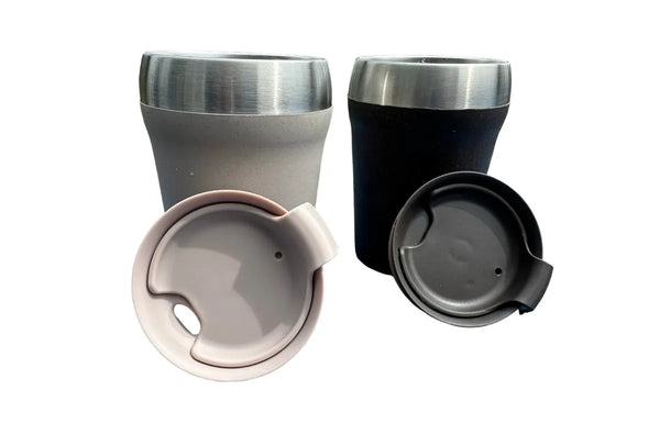 MUG ACERO + FIBRA DE CAFÉ