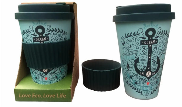 Mug Green - Fibra de Bambú