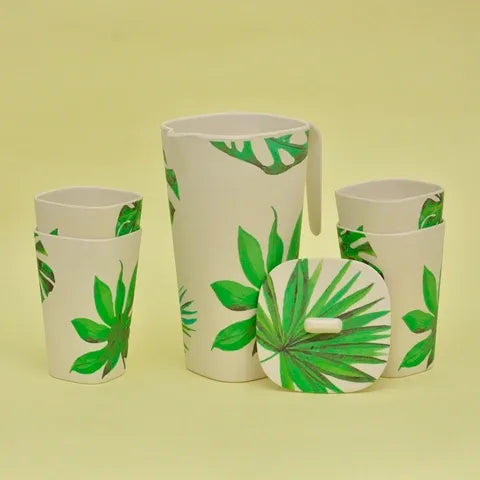 Set Jarra + 4 Vasos