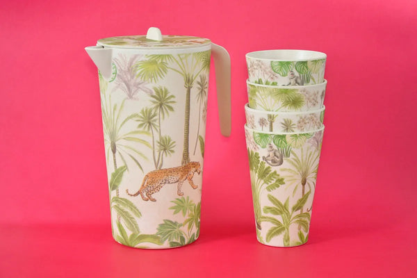 Set Jarra + 4 Vasos
