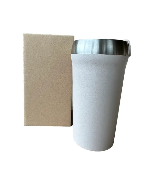 MUG ACERO + FIBRA DE CAFÉ